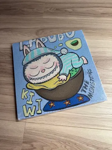 리틀 바부 키위 비즈 아트 키트 다이아몬드 아트 라부부