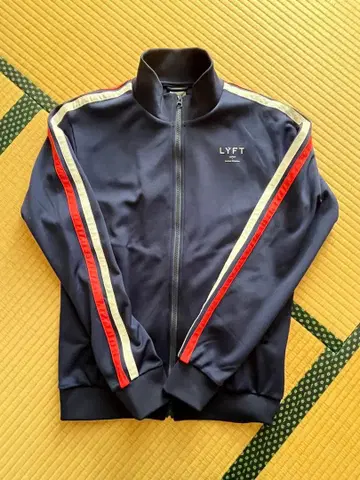 LYFT 트랙 자켓 저지 네이비