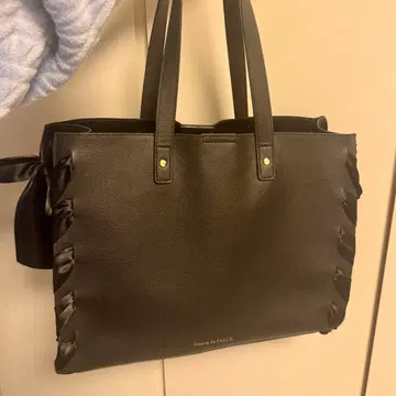 Maison de FLEUR 블랙 토트백