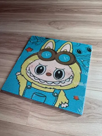 토끼 캐릭터 비즈 아트 키트 다이아몬드 아트 라부부