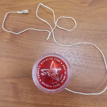 요메가 스텔스 파이어 빨간색 1997년 헤이세이 레트로 완구