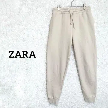 자라/조거 팬츠 맨투맨 크림색 룸웨어 스포츠 M