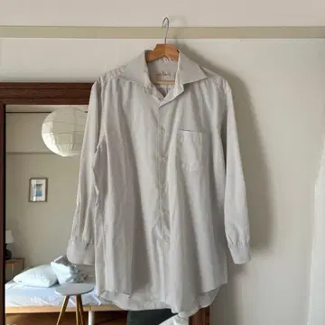 TRUSSARDI 스트라이프 긴팔 셔츠