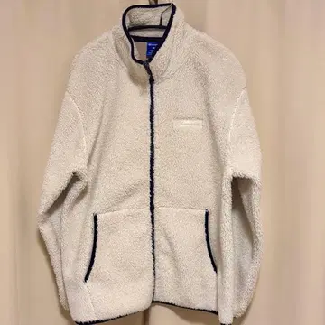 Champion 보아 플리스 자켓 아이보리