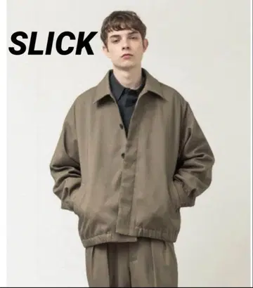 [ 반값 이하 ] 미사용 새상품 SLICK 스릭 건클럽 체크 쇼트 블루종