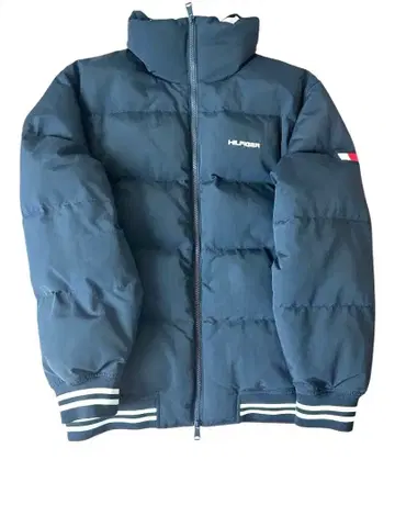 TOMMY HILFIGER 네이비 다운 자켓