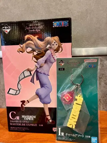 샬롯 푸딩 피규어 참 세트 제일복권 원피스