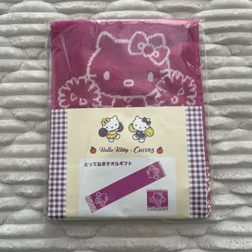 커브스 헬로키티 타월 세트