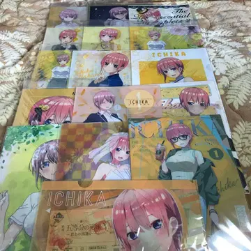 나카노 이치카 클리어 파일 묶음 판매