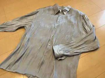 TODAYFUL 라이트 그린 실버 긴팔 셔츠