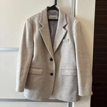 [ COCODEAL ] 더블 페이스 트위드 오버 자켓