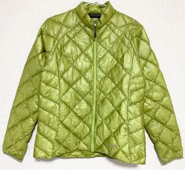 거의 미사용품 900FP 초경량 EX 라이트 다운 자켓 M 그린