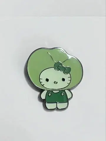 오사카 간사이 만박 일본관 해초 키티 후쿠로노리 핀 배지