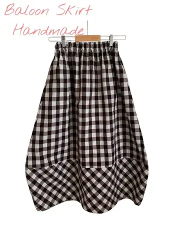 벌룬 스커트 핸드메이드