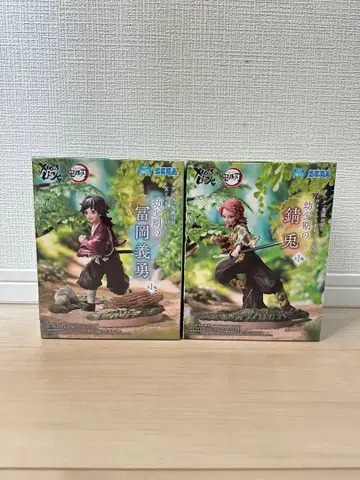 토미오카 기유 사비토 피규어 2체 세트