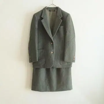 f 브룩스브라더스 셋업 스커트 수트 빈티지 쇼와 레트로