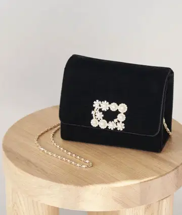 ROPE' PICNIC PASSAGE 블랙 숄더백