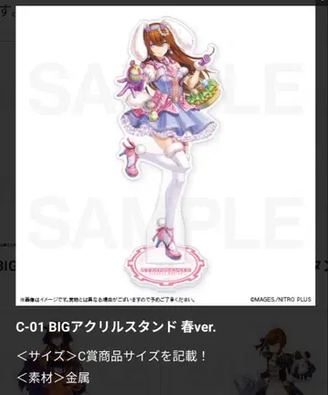 STEINS;GATE 진심 복권 아크릴 스탠드 마키세 크리스 봄