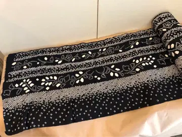 미재단 아리마츠/나루미 시보리 순수 실크 코몬 직물 블랙 계열