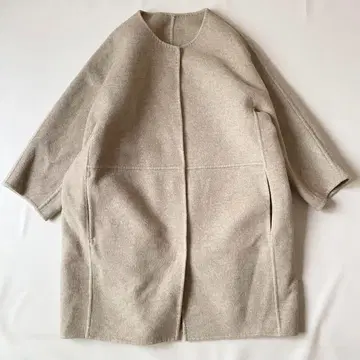 [새상품급] 뮤즈 두지엠 클라세 Victorian 리버 노카라 코트