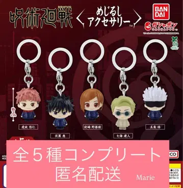 주술회전 메지루시 액세서리 전 5종 컴플리트