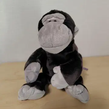 NICI 고릴라 봉제 인형 펜 케이스 파우치 소품함 문구