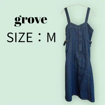 grove 그로브 WORLD 월드 데님 원피스 원피스 M