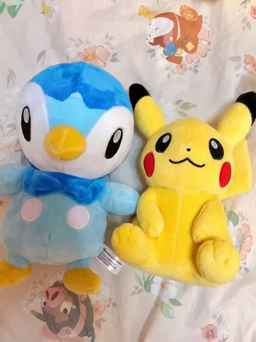 포켓몬 팽도리, 피카츄 봉제 인형 세트