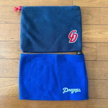 주니치 드래곤즈 넥워머 2색 세트