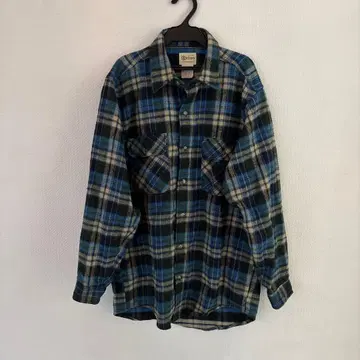 Melton Wintermaster 플란넬 셔츠 M 사이즈 vintage