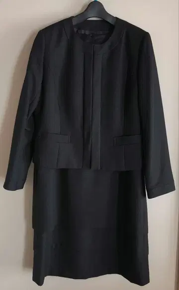 블랙 자켓 원피스 수트 13호