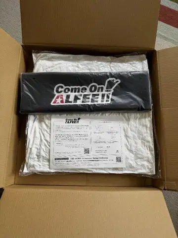 Come on! ALFEE!! returns 통권 특전 쿠션 (미사용)