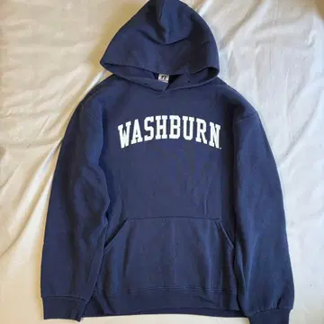 WASHBURN 칼리지 러셀 후드티