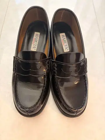 HARUTA 로퍼 블랙 24cm