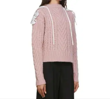 세실리 반센 카라 부착 니트