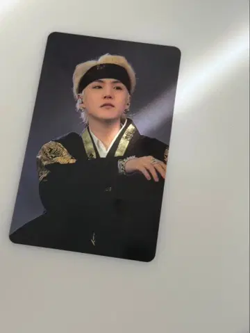 BTS MOVIE WEEKS 포토 카드 윤기 SUGA