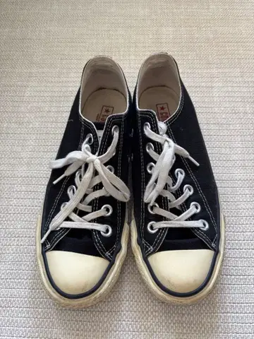 컨버스 블랙 캔버스 스니커즈