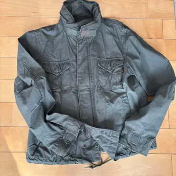 ALPHA INDUSTRIES 밀리터리 자켓 M 카키