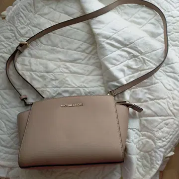 MICHAEL KORS 숄더백 핑크 베이지