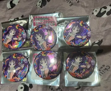 6개 프리큐어 캔뱃지 프리티 스토어 할로윈 보라색 우 코코로 큥큥