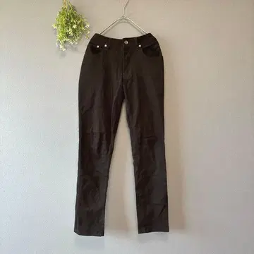 나일론 [S/허리 73] 성숙 캐주얼 블랙 남성용 테이퍼드 데님