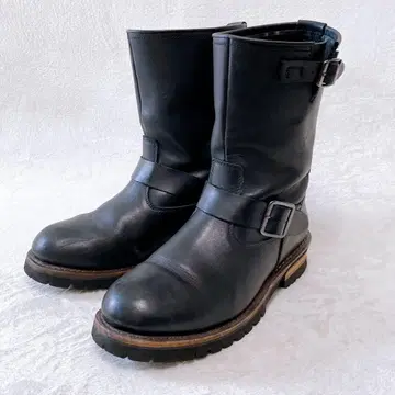 레어 schott 엔지니어 부츠 블랙 27.5cm US9.5 가죽