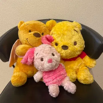 [ 새상품급 ] 푸우 & 레트 봉제 인형 디즈니 스토어