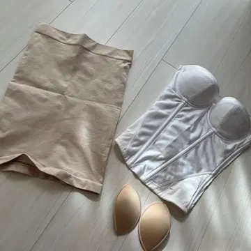 브라이덜 이너 D70 베이지 패드 포함