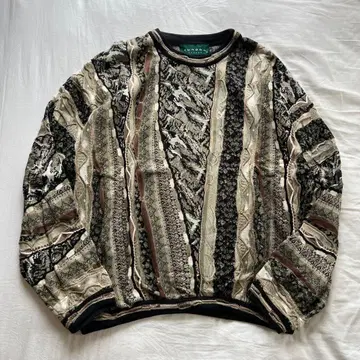 구제 의류 총무늬 니트