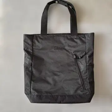 콜맨 2way 나일론 토트백 블랙 컬러