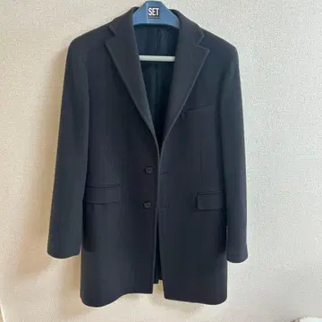 딸리아또레 네이비 체스터 코트