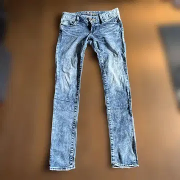 Moussy 라이트 블루 스키니 데님 26