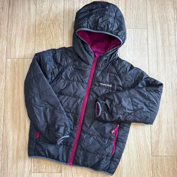 새상품급 몽벨 써마 랩 후드티 리버서블 자켓 키즈 140cm