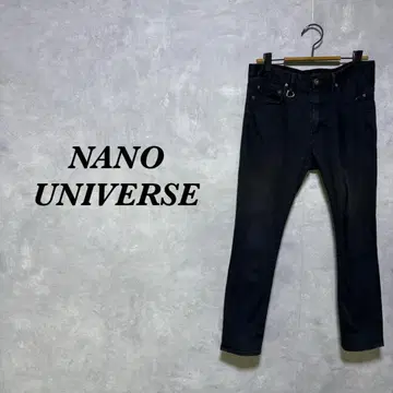 나노 유니버스 스트레치 트윌 앵클 스키니 팬츠 네이비 S 4820N